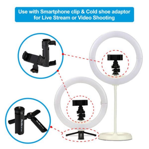 Phottix Nuada 10 LED Ring Light - 450 LUX