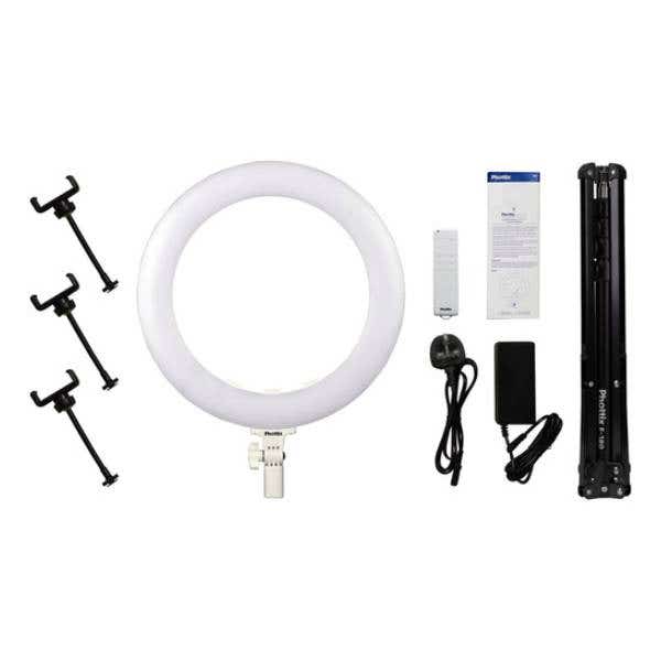 Phottix Nuada  40C LED Ring Light - 700LUX w/Stand