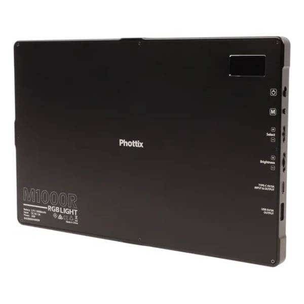 Phottix M1000 RGB LED Light + Powerbank