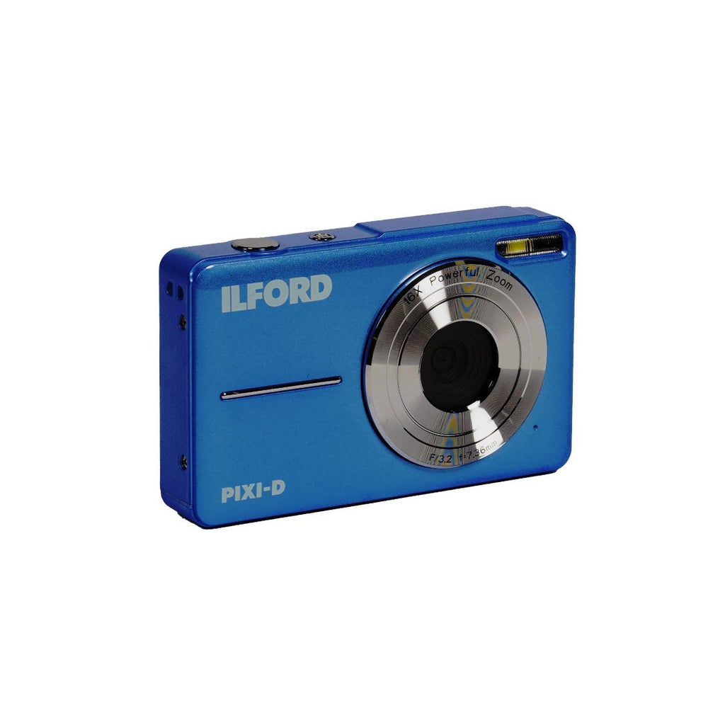 Ilford PIXI-D Digital Camera - Blue - Bonus 32GB Card