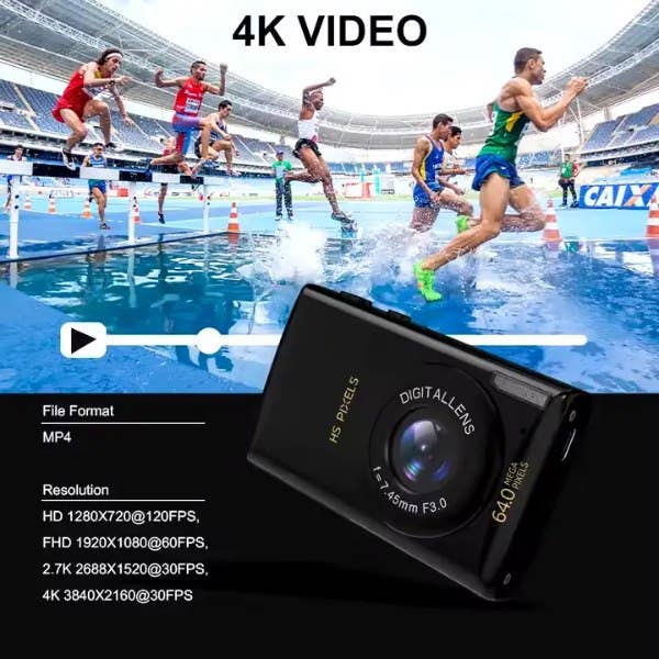 Firefly PIXUS Digital Camera Kit w/32GB Card & Case - White