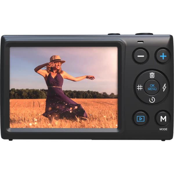 Firefly PIXUS Digital Camera Kit w/32GB Card & Case - Black