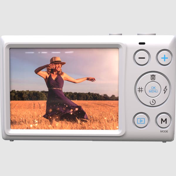 Firefly PIXUS Digital Camera Kit w/32GB Card & Case - Purple