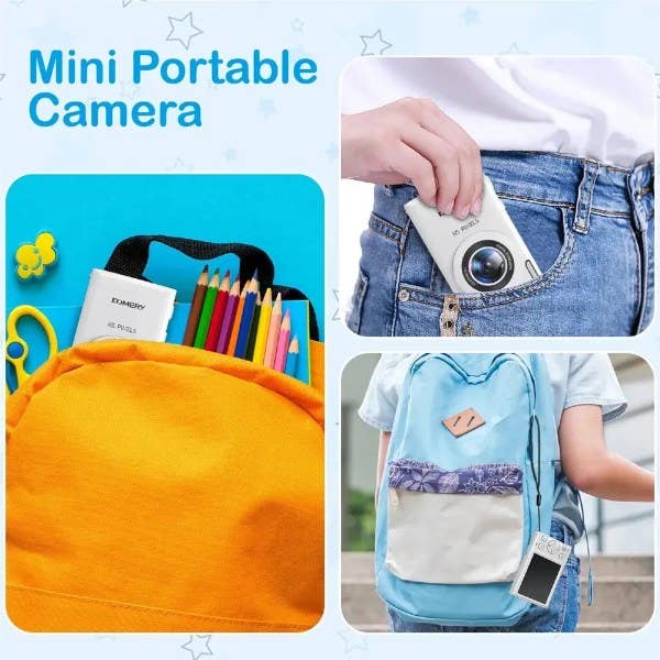 Firefly PIXUS Digital Camera Kit w/32GB Card & Case - Black