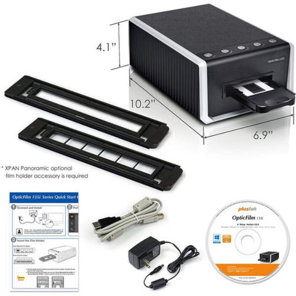 Plustek OpticFilm 135i Auto Batch 35mm Scanner (7200dpi)