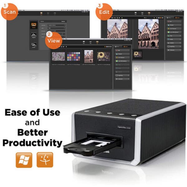 Plustek OpticFilm 135i Auto Batch 35mm Scanner (7200dpi)