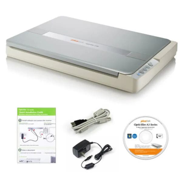 Plustek OpticSlim 1180 A3 FlatBed Scanner