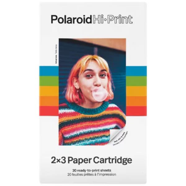 Polaroid Hi.Print 2x3"Film 20 Pack - For HiPrint Printer