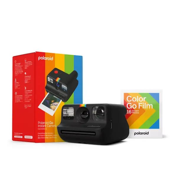 Polaroid GO G2 Instant EB Kit w/Film - Black