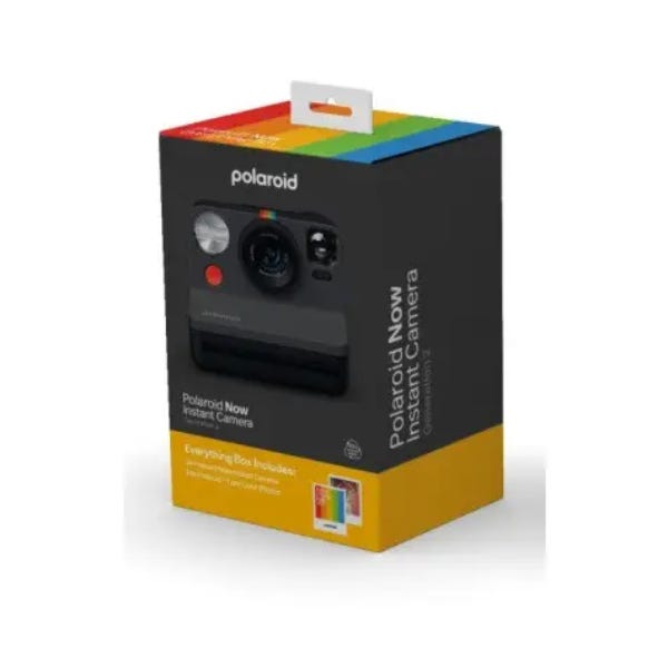 Polaroid NOW 600 G2 Instant EB Kit w/Film - Black