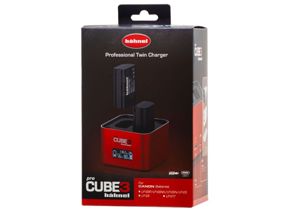 Hahnel Pro Cube 3 Dual Charger  - Canon