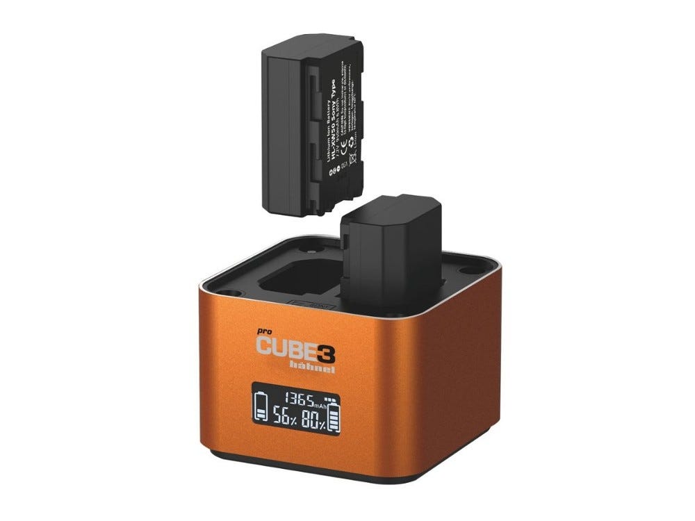 Hahnel Pro Cube 3 Dual Charger  - Sony