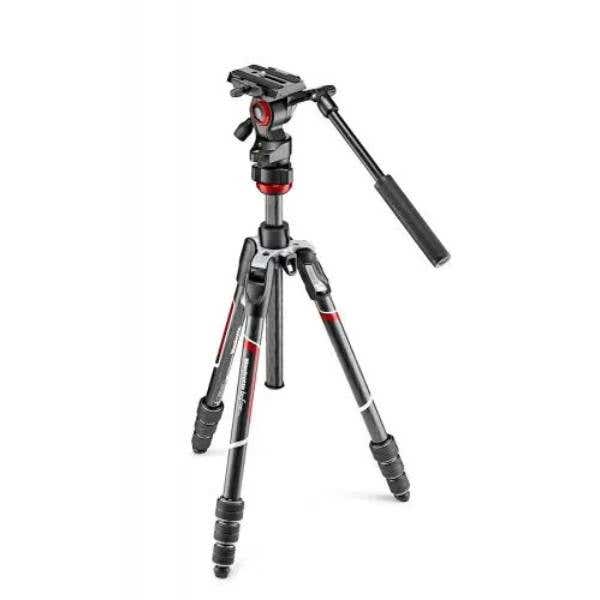 Manfrotto Befree LIVE Carbon Twist Video Tripod