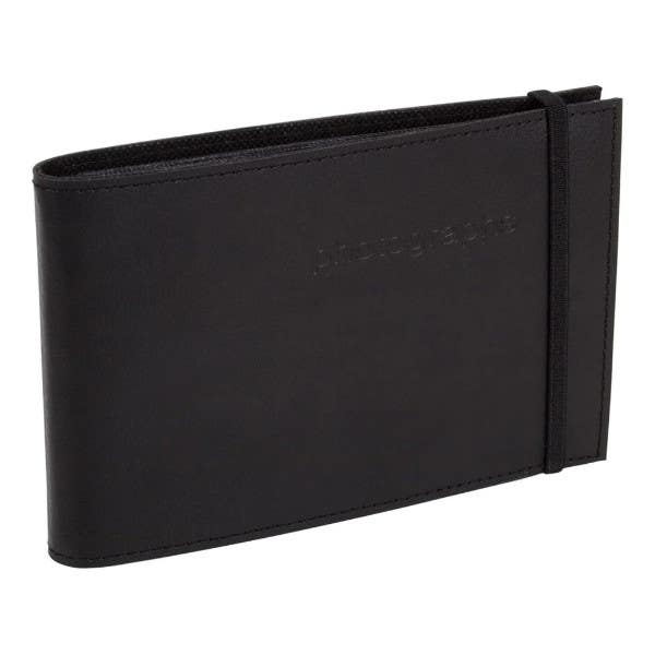 Profile Citi Leather Black 6x8" 60 Photos  Slip In Album