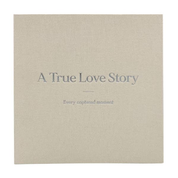 Profile True Love Story Drymount Photo Album 190x205mm - 60 Pages