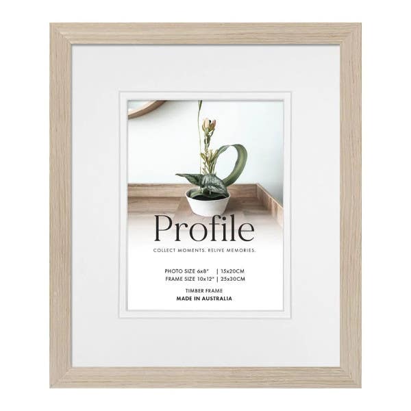 Profile Deluxe Polar Birch 11x14" Frame - 8x10" Opening