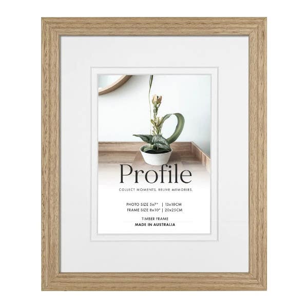 Profile Deluxe Victorian Ash 8x10" Frame - 5x7" Opening
