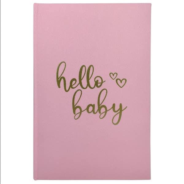 Profile Hello Baby Pink 300 4x6 Photos Slip In Photo Album