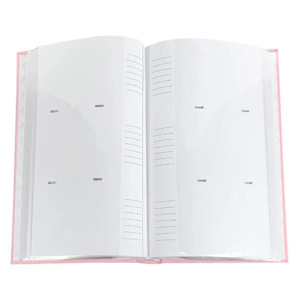Profile Hello Baby Pink 300 4x6 Photos Slip In Photo Album