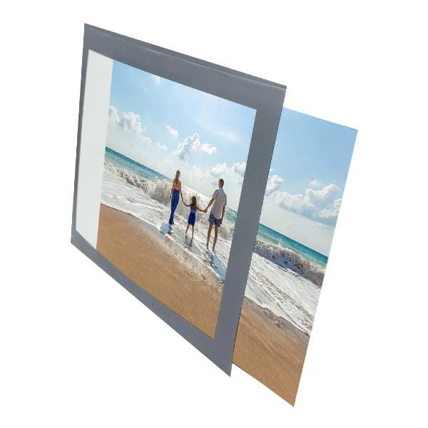 Profile Fridge Frames Silver 5x7 - 2 pack