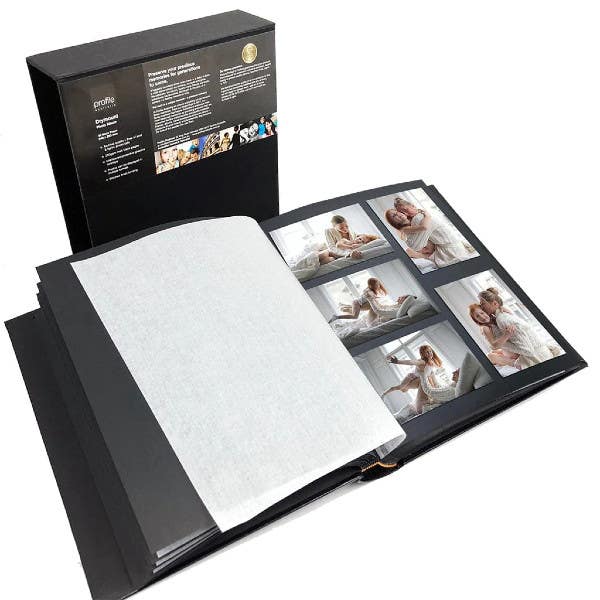 Profile Regal Drymount Album Black 160x240 50 Pages