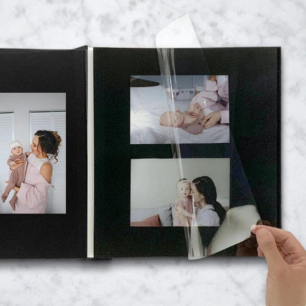 Profile Self Adhesive Photo Album Black 275x300mm - 10 Pages