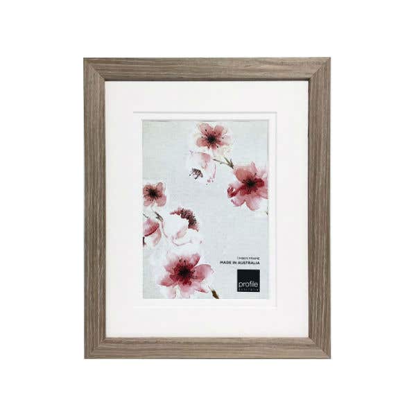 Profile Stone Ash 11x14" frame - 8x10" opening