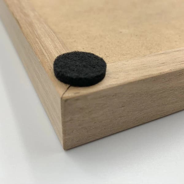 Profile Black Felt Bumper Wall Protectors (48pk)