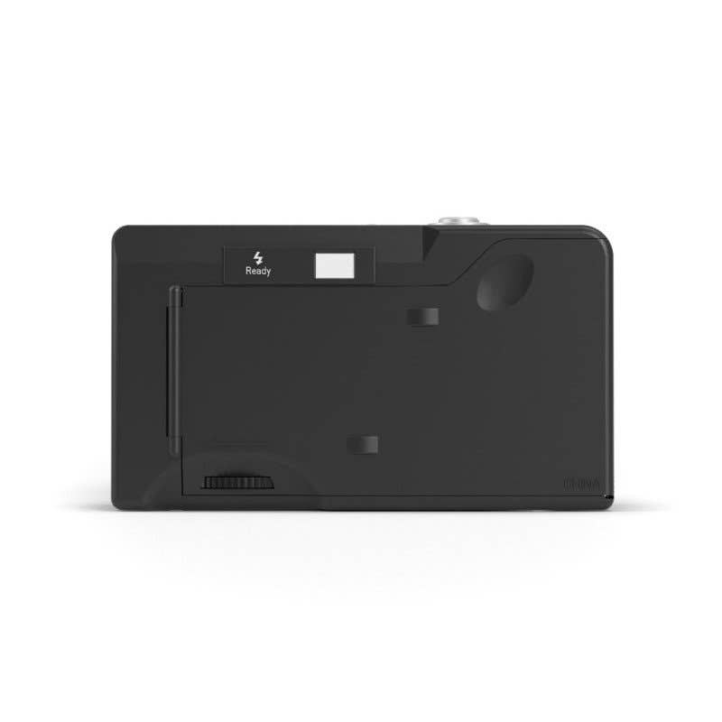 Kodak H35 Half Frame 35mm Film Camera w/Flash - Black/Silver