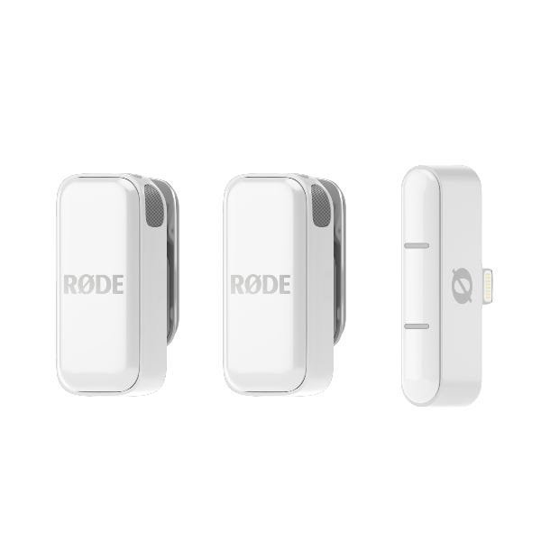 Rode Wireless Micro Lightning - White