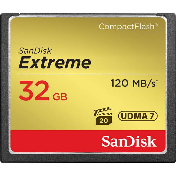 SanDisk Extreme 32GB CF Card
