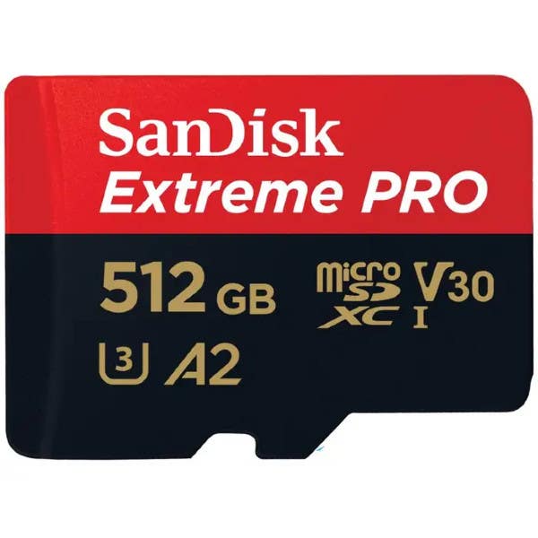 SanDisk Extreme PRO 512GB Micro SDXC Card 200Mbs