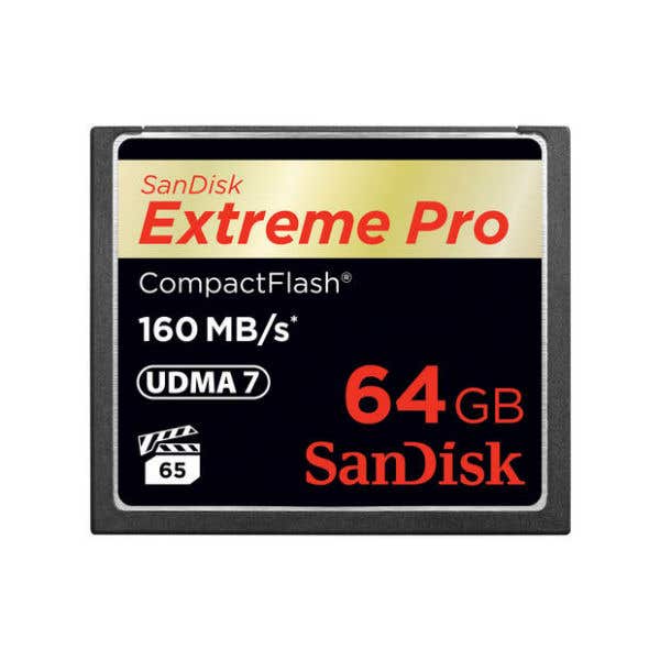 SanDisk Extreme PRO 64GB Compact Flash 160MB/s