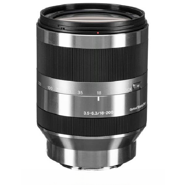 Sony E 18-200mm f3.5-6.3 OSS Lens - Silver | Secondhand