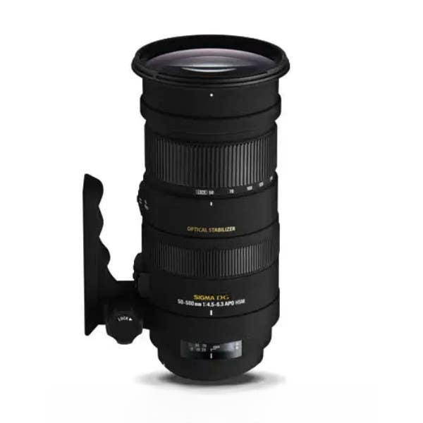 Sigma AF 50-500mm f4.5-6.3 DG OS HSM - Canon | Secondhand