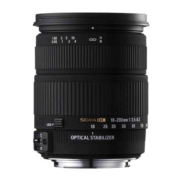 Sigma AF 18-200mm f3.5-6.3 DC HSM OS - Nikon