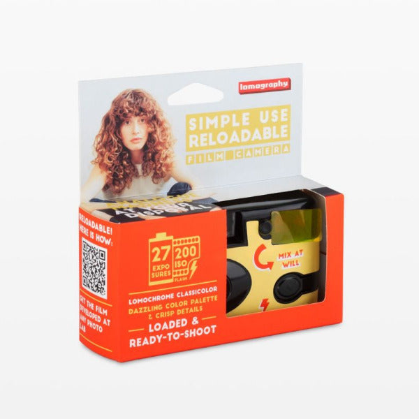 Lomography FLASH CLASSIC Colour Simple Use Camera