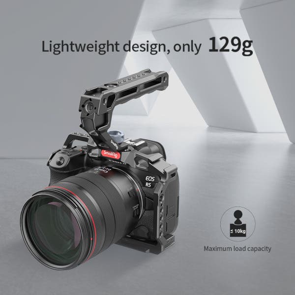 SmallRIG 3765 Top Handle with 3/8"-16 Locating Holes for ARRI