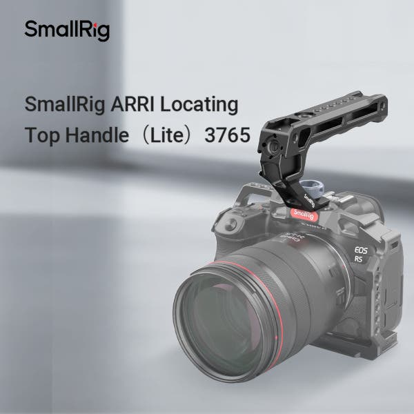 SmallRIG 3765 Top Handle with 3/8"-16 Locating Holes for ARRI