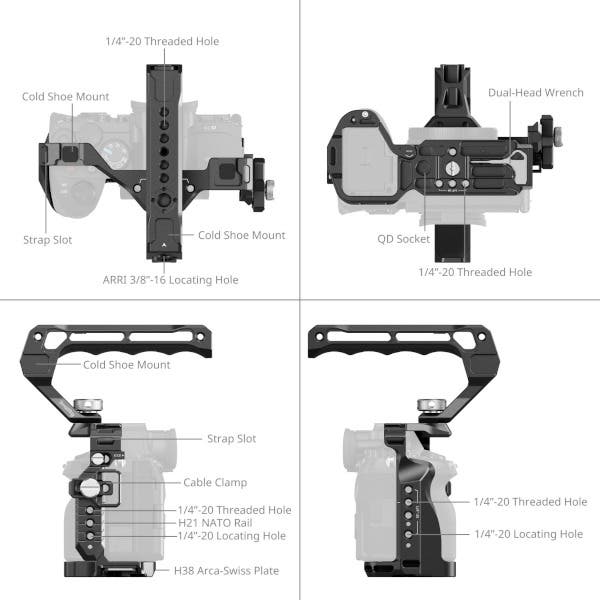 SmallRig Cage – 3668B (Sony A7M4 / A7RM5 / A7SM3)