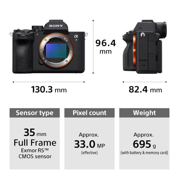 Sony A7 Mark V + 24-105mm Zoom Kit
