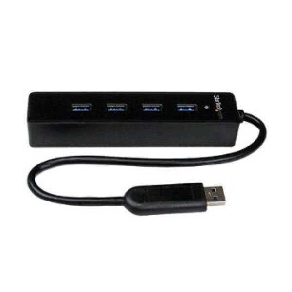 Startech 4 Port Portable SuperSpeed USB 3.0 Hub with Cable
