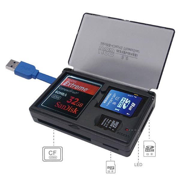 Inca All in One Multi Card Reader - USB 3.0