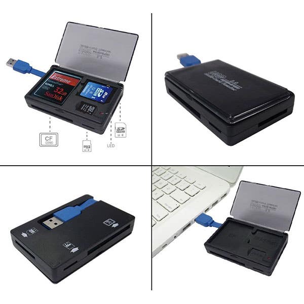 Inca All in One Multi Card Reader - USB 3.0