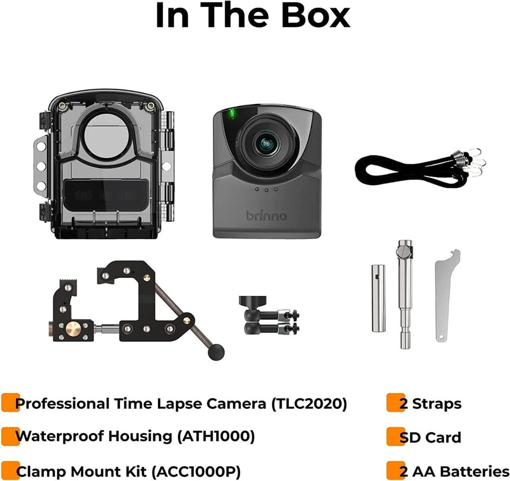 Brinno TLC2020 Timelapse Construction Camera - Clamp Kit