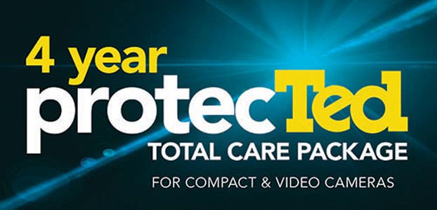 4 Year Video & Compact Camera Total Care Package $3000+
