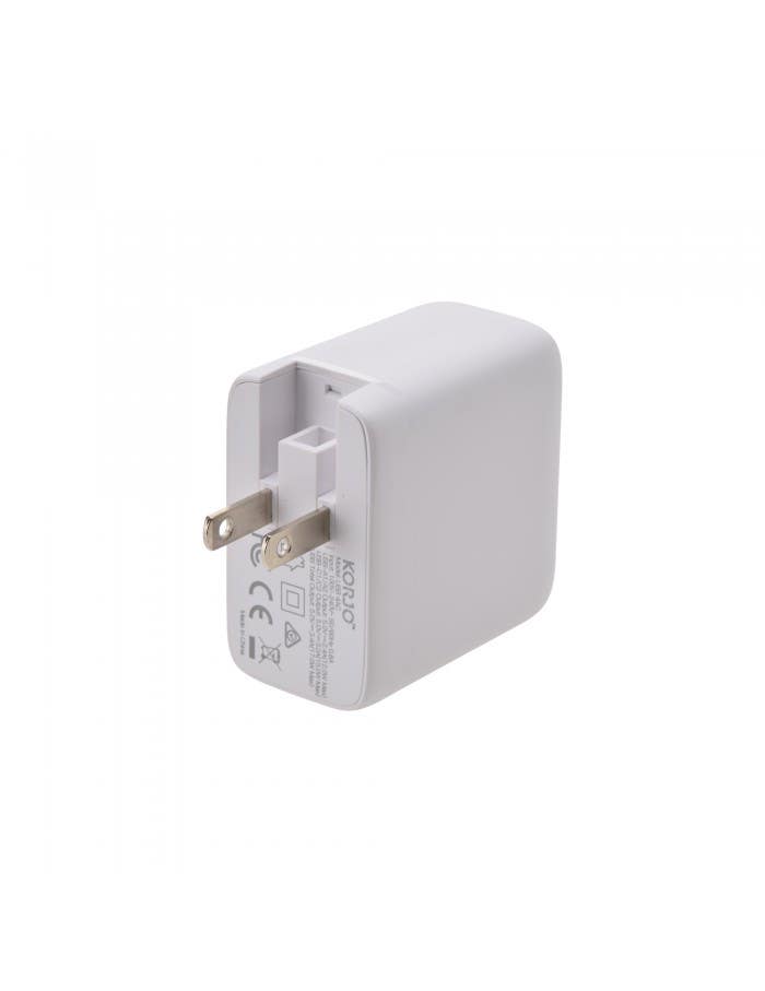 KORJO USB A+C Power Hub with World Wide Plugs