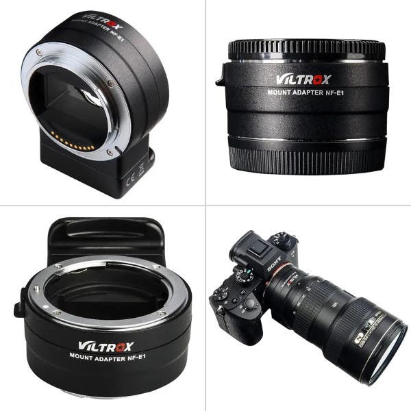 Viltrox NF-E1 Adaptor Nikon F Lens to Sony E