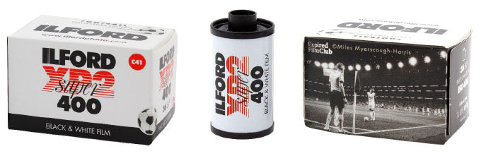 Ilford XP2 Super - Football Edition -  135-36 B&W Film (C41)