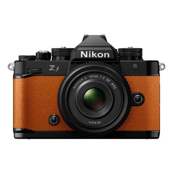 Nikon Zf + 40mm Kit - Black/Sunset Orange